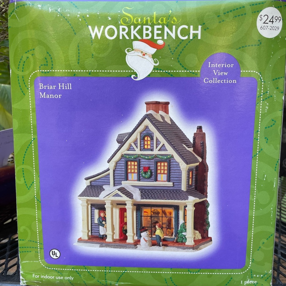 Santa’s Workbench Ceramic Brian Hill Manor